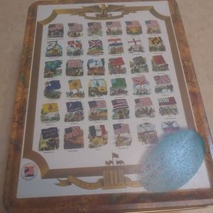 ♡3 for $20 - 550 piece Jigsaw Puzzle and Tin - American Flag